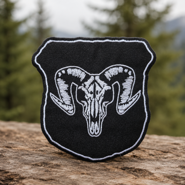 Badge_gross Tylangir Patch Schädel